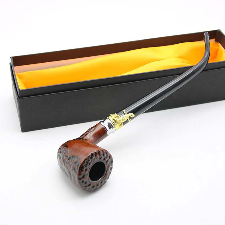߰ſ  귣 240mm Ʃ              /Hot Top Brand 240mm tube resin Tobacco Pipe Handmade Smoking wood pole Cigarette Herb